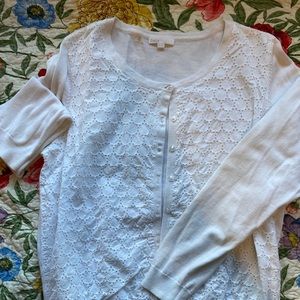 Pretty White Cardigan